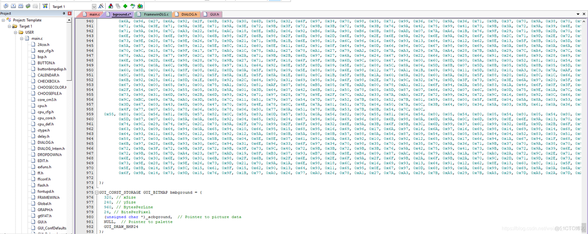 harmonyos移植到stm32 emwin移植到stm32_百度云_11