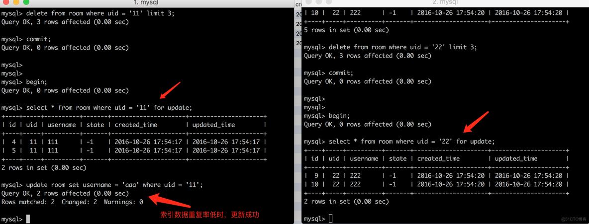 [MySQL] 行级锁SELECT ... LOCK IN SHARE MODE 和 SELECT ... FOR UPDATE_共享锁_22