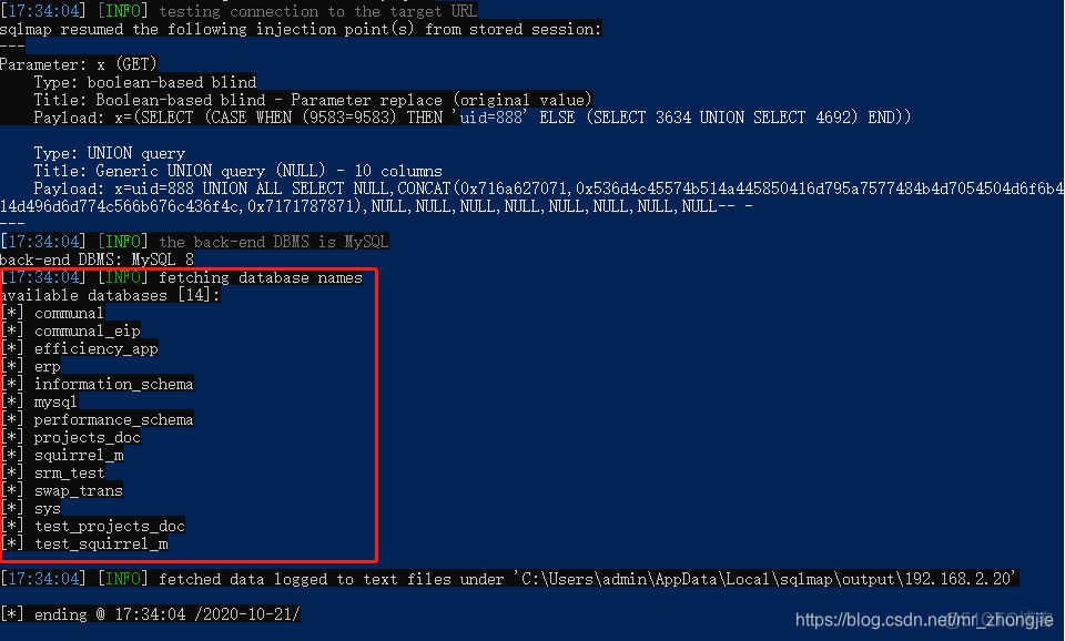 sql入侵检测 python 脚本 检测sql注入工具_SQL_05