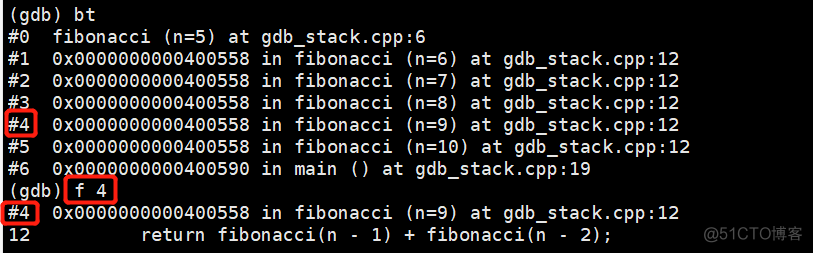 gdb查询Java 堆栈信息 gdb调试查看堆栈_gdb查询Java 堆栈信息_03