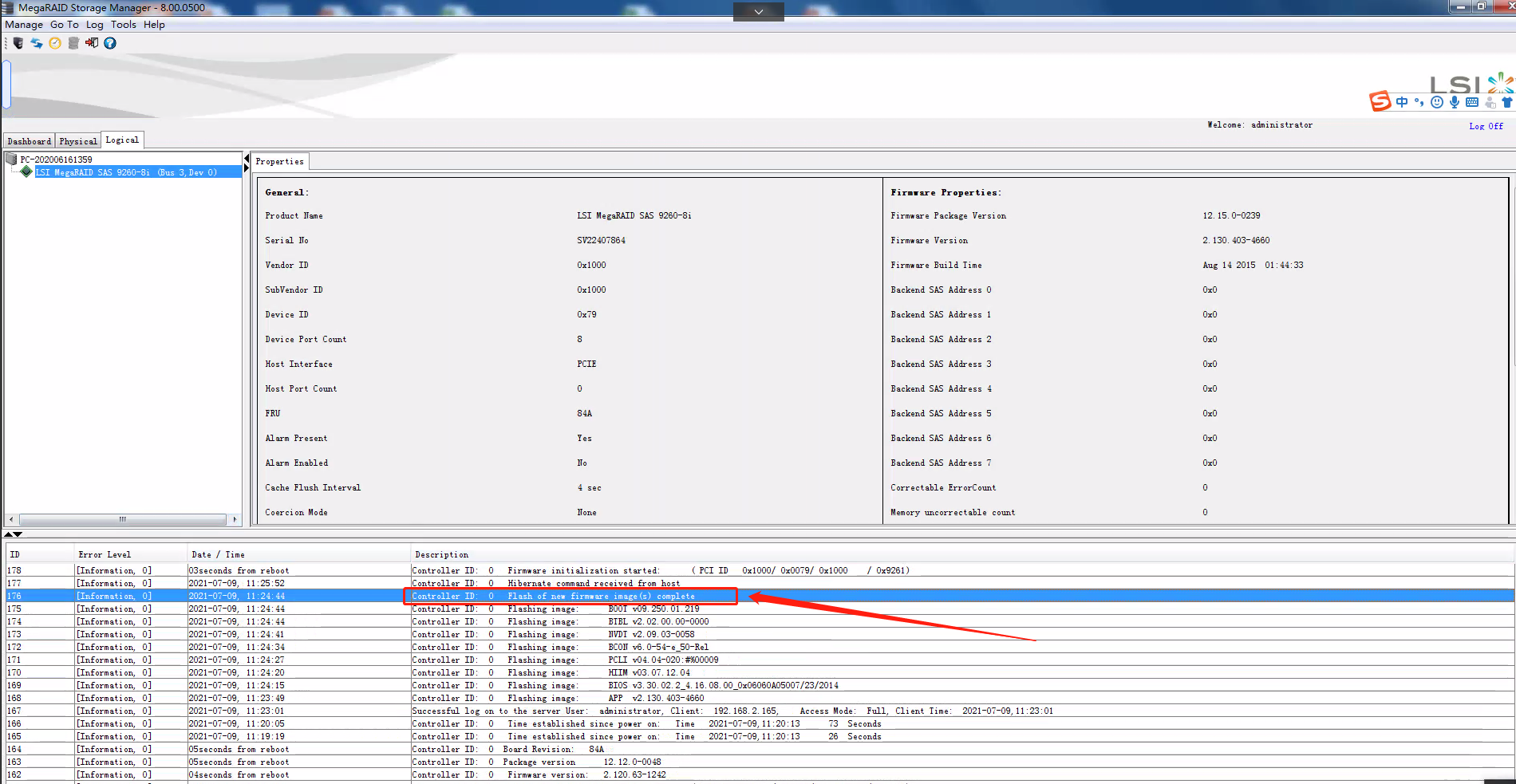 lsi 9261 阵列卡 bios lsi 9267-8i 阵列卡_raid_08