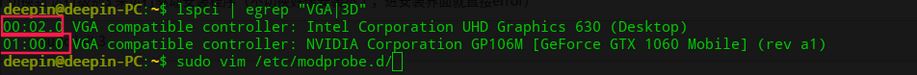 深度学习 双显卡怎么一起调动 deepin双显卡安装nvidia_vim_03