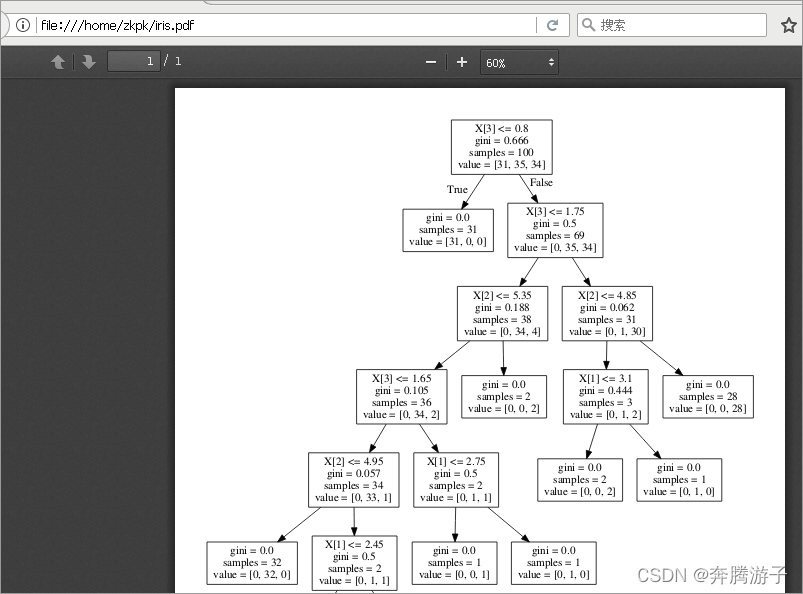 机器学习决策树鸢尾花 python决策树分类鸢尾花_决策树_06