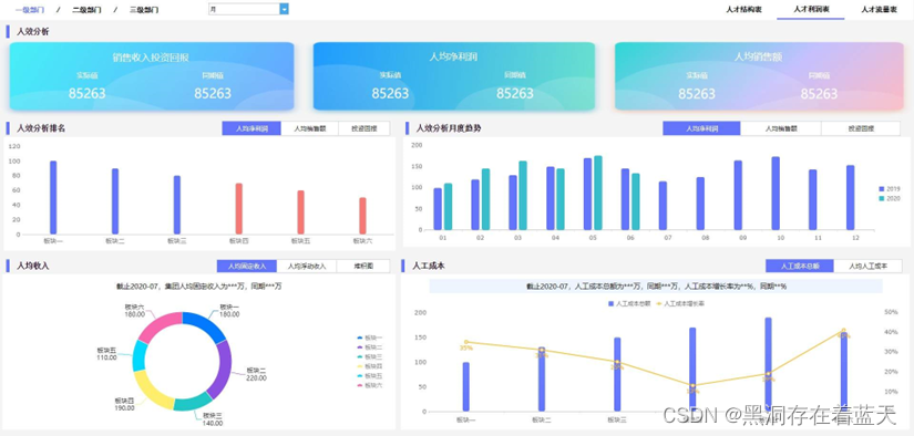 数据可视化驾驶舱模板 数据分析驾驶舱_数据挖掘_04