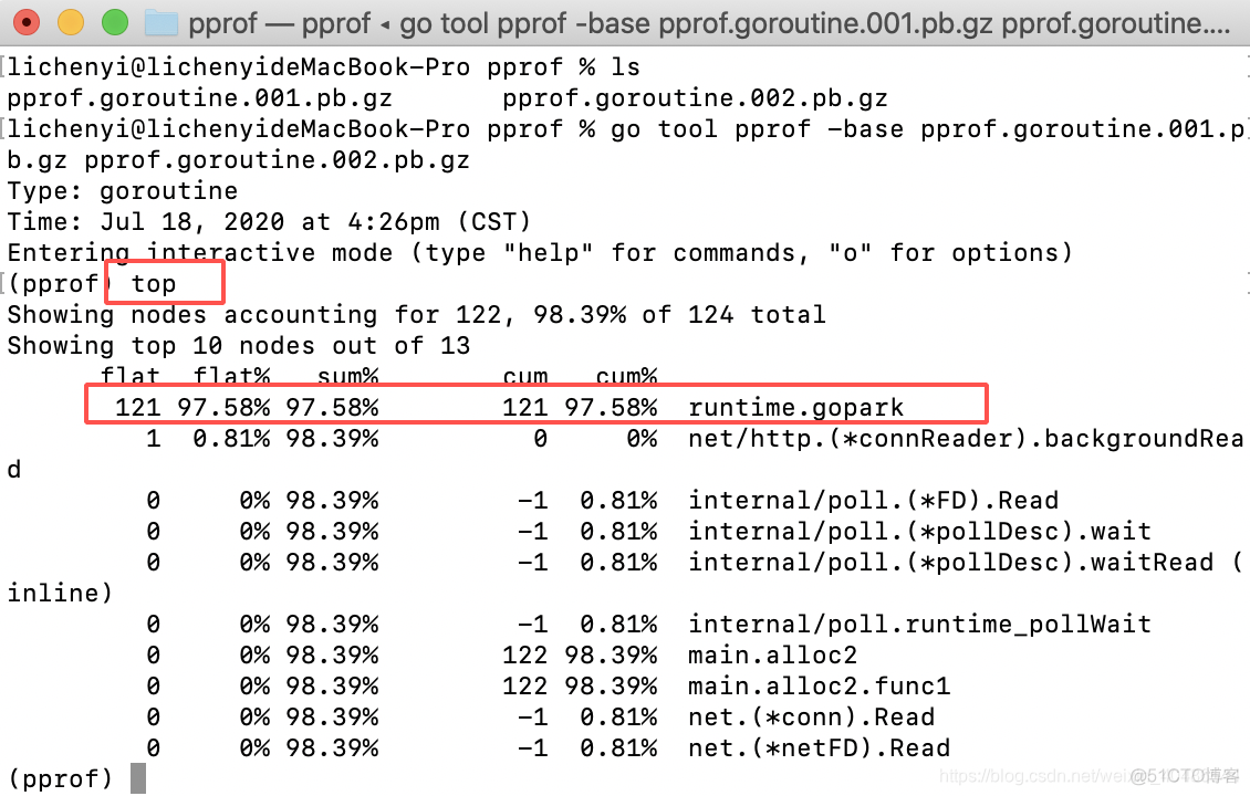 pprof调试信息泄露java pprof调试信息泄露怎么扫描_golang_05