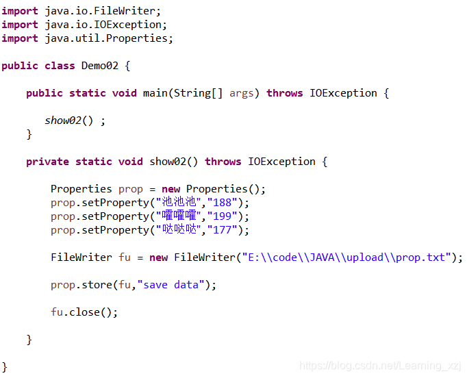 java作成property文件 property java_字符串_02