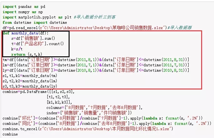 python自动化报告库 python 报表自动化_数据_07