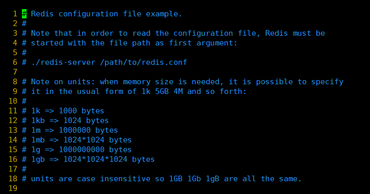 redis yml配置文件cluster nodes redis的配置文件_默认值