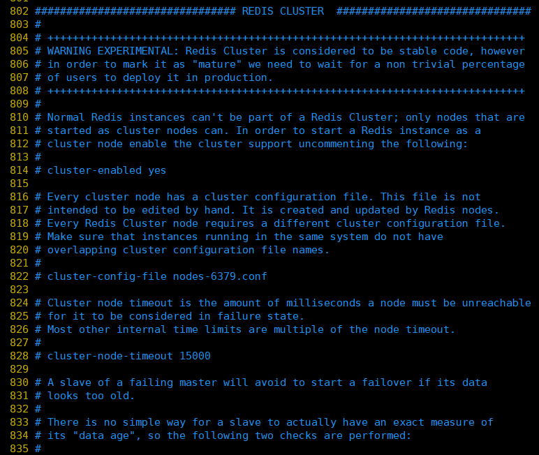 redis yml配置文件cluster nodes redis的配置文件_Redis_13