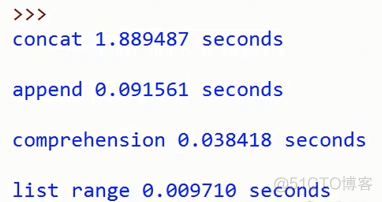 python 不同数据类型在一起 python不同数据类型比较_执行时间_04