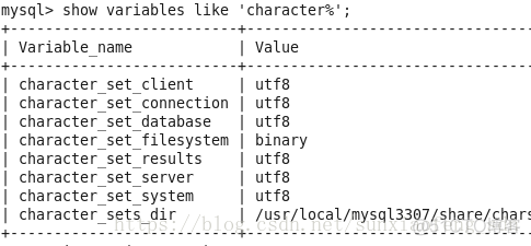 mysql 结果集 字段 逗号连接 mysql字符集问题_mysql 结果集 字段 逗号连接_03