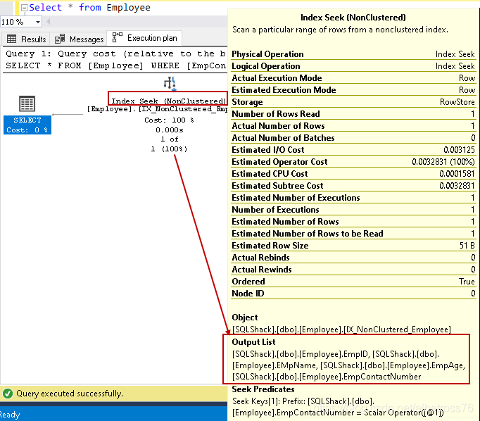 sql server 非堆表 和 堆表 sqlserver非聚集索引_sql server 非堆表 和 堆表_17