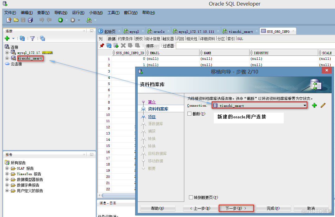 在线mysql语句转化为mssql mysql语句转换为oracle_数据库_13