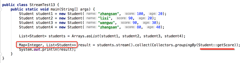 java使用stream流分组合并字符串 java stream list分组_数据库_08