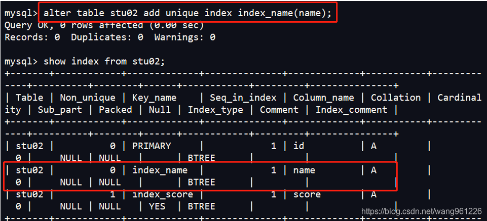 mysql 唯一索引影响分区 mysql唯一索引的作用_全文索引_04