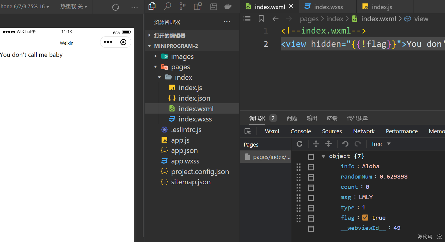 微信开发者工具打开微信页面 微信开发者工具按钮_json_116