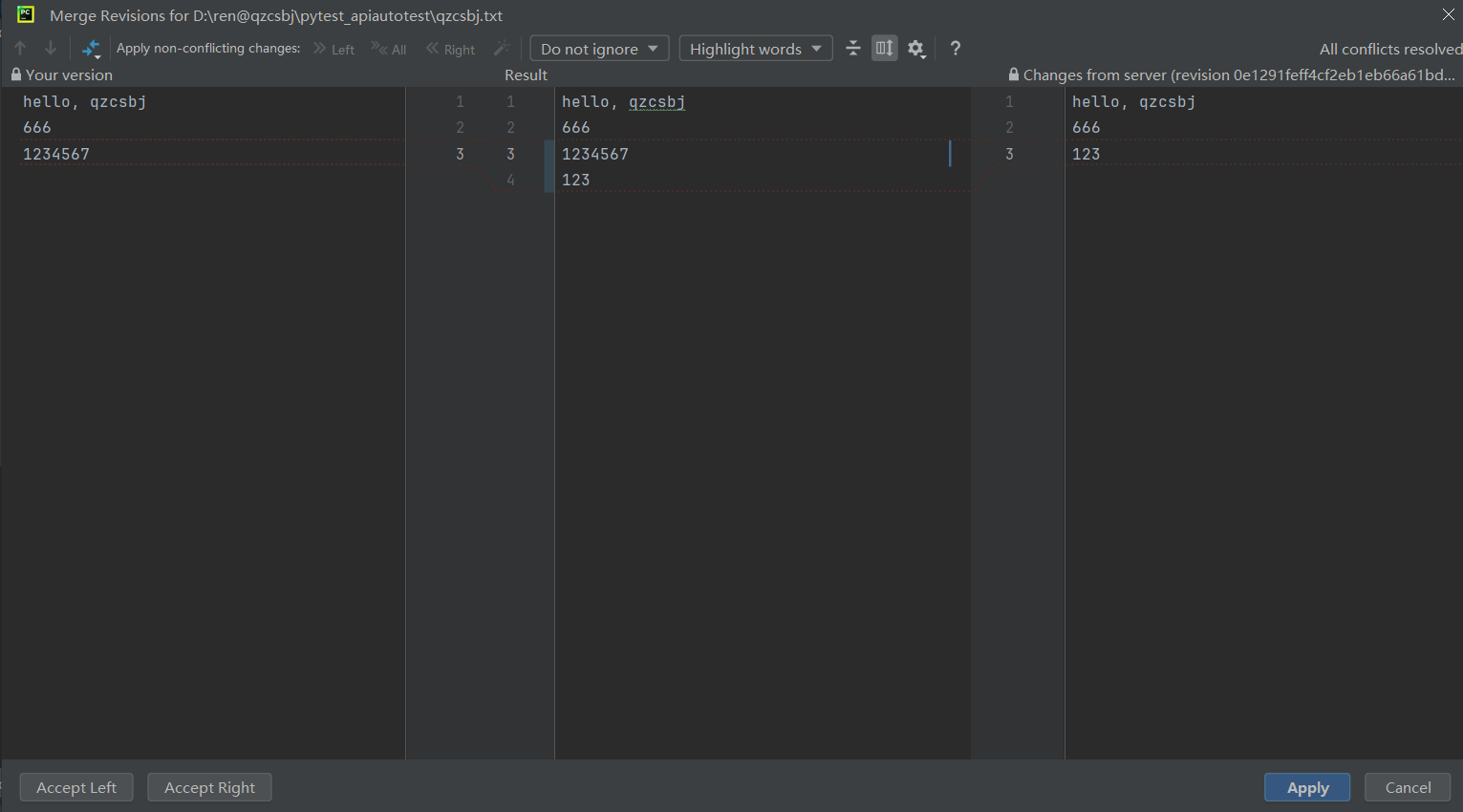 Git必知必会基础（18）：PyCharm中使用Git_git_28