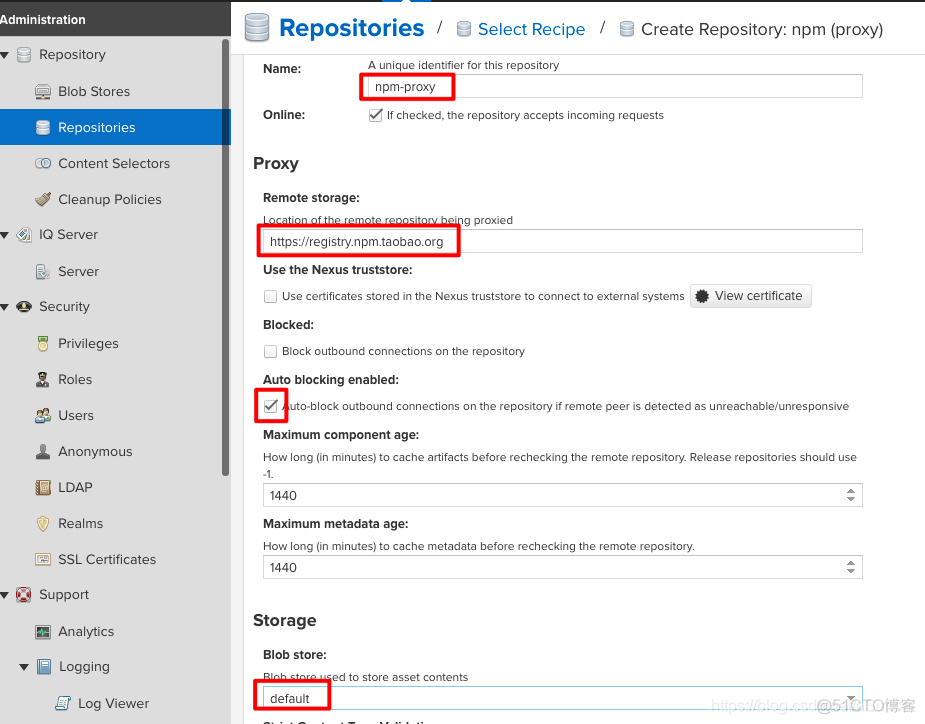 linux nexus3 私有仓库 docker nexus搭建npm私有仓库_nexus_05