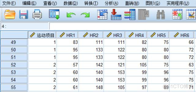 重复测量个体时间变化趋势图R语言 重复测量spss_方差分析