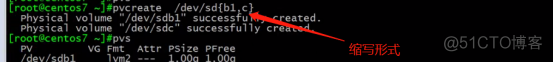 centos逻辑卷改名 逻辑卷创建命令_逻辑卷_02