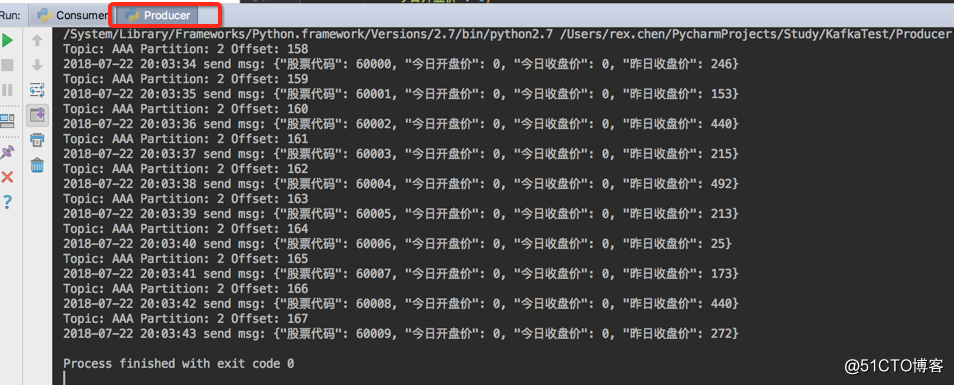 kafkacomsumer python group_id 总是消费到第一笔数据 多进程 python kafka消费者_json