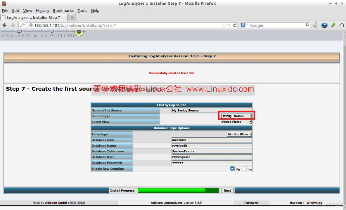 rsyslog将日志发到mongodb服务器 搭建rsyslog日志服务器_analyzer_02