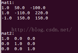 opencv生成单位矩阵 opencv 矩阵计算_EQ