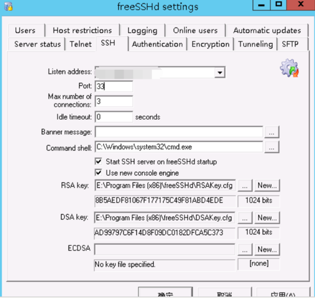 freespan 和PrefixSpan 的区别 freesshd配置sftp_用户名_03