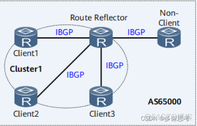 bgp 双rr 反射规则 bgp反射器应用场景_List