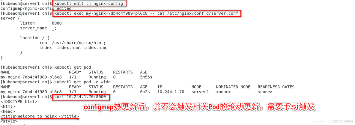 ConfigMap 可以作为数据卷挂载 config mapping_configmap_26