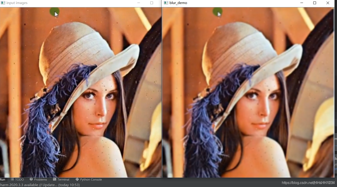 图像模糊怎么变清晰opencv opencv 模糊_卷积_07