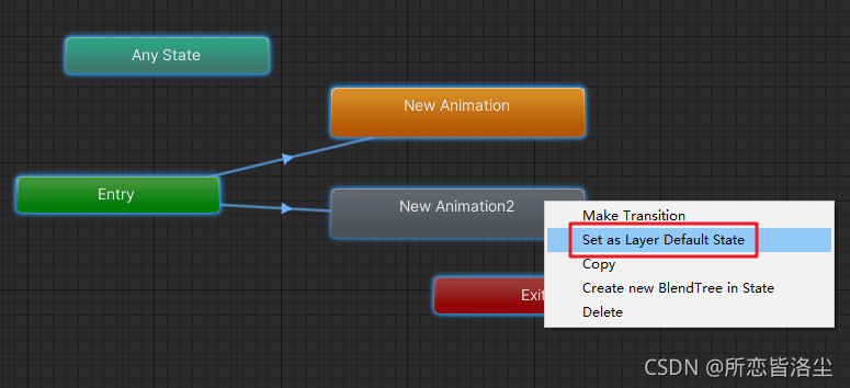 unity animator状态切换 unity的animator_状态机_03