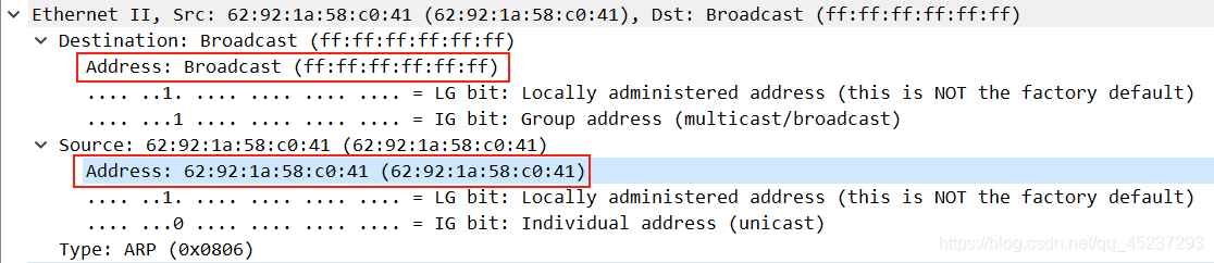 wireshark基于报文实例的UDP协议的报文封装分析 wireshark tcp报文分析_Wireshark_05