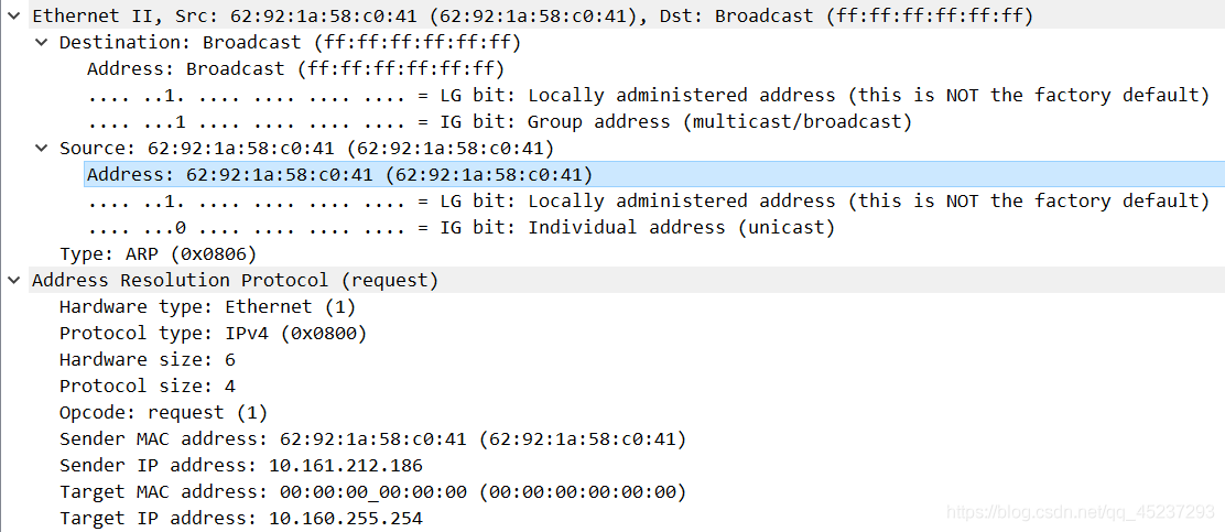 wireshark基于报文实例的UDP协议的报文封装分析 wireshark tcp报文分析_wireshark_06