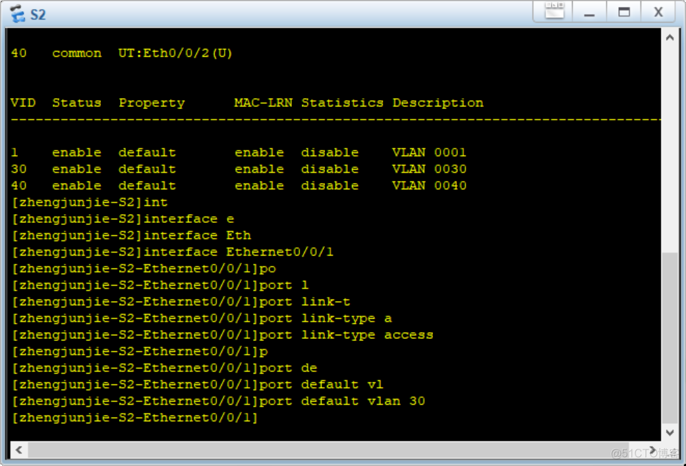 eNSP给vlan配端口 ensp怎样配置vlan_Access_11