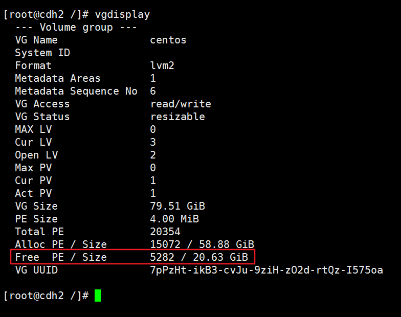 centos磁盘空间调整 centos 磁盘空间划分_逻辑卷_09