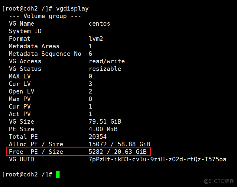 centos磁盘空间调整 centos 磁盘空间划分_centos磁盘空间调整_09