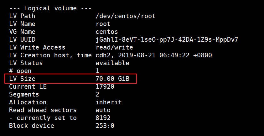 centos磁盘空间调整 centos 磁盘空间划分_逻辑卷_16