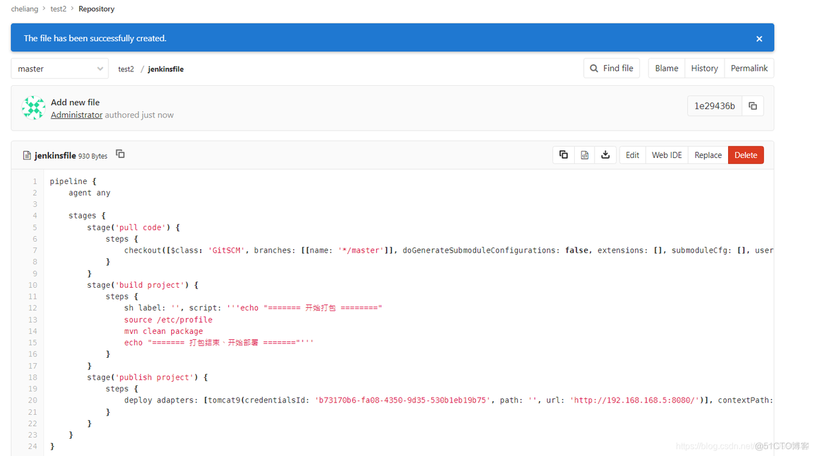 jenkins pipeline 多分支 jenkins的pipeline_git_13