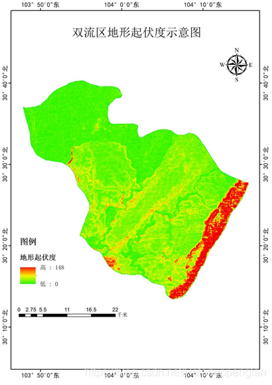 dem起伏度 dem地形起伏度的提取_arcgis_34