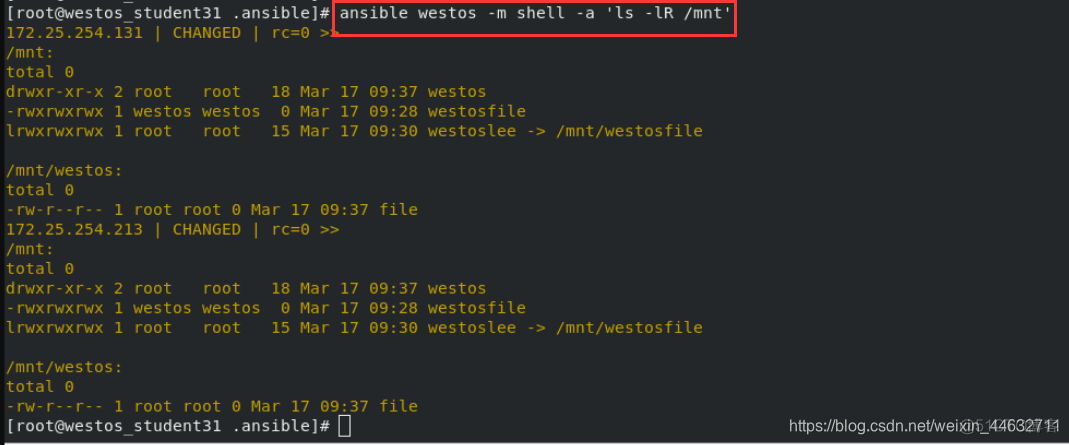 ansible synchronize 使用 ansibledoc_linux_53