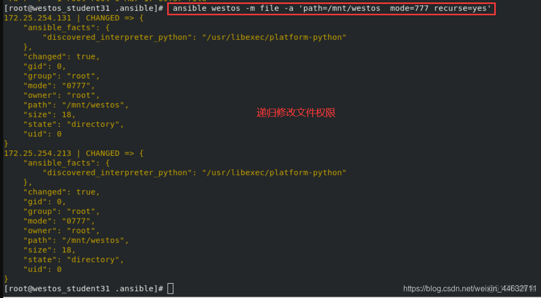 ansible synchronize 使用 ansibledoc_文件权限_56