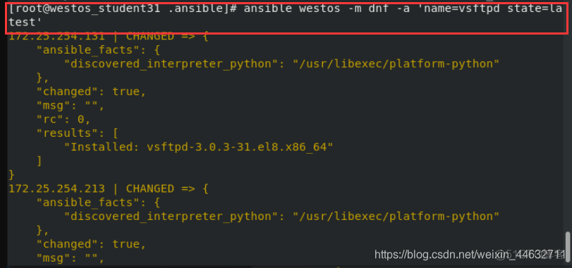 ansible synchronize 使用 ansibledoc_linux_83