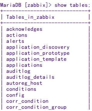 zabbix_server在前台启动 启动zabbix服务_mysql_04