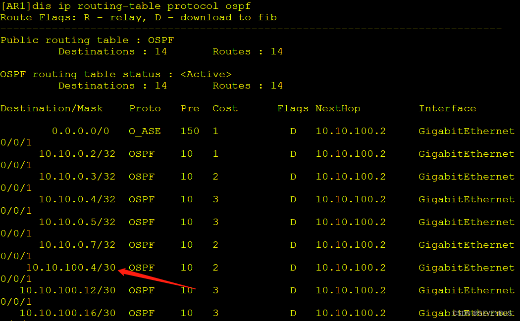 ospf路由协议配置实验心得 ospf的配置实验(转载）_ci_33