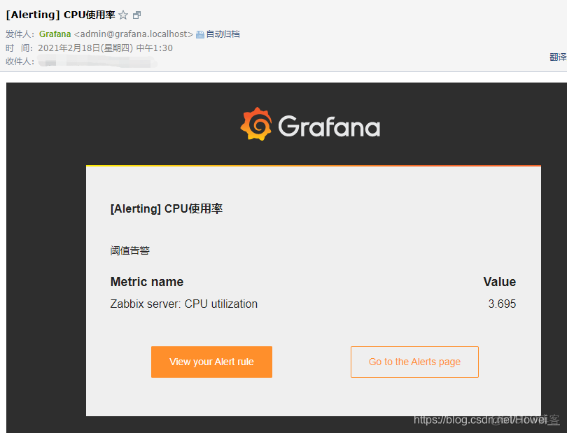 grafana alert rule告警频率 grafana短信告警_服务器_10