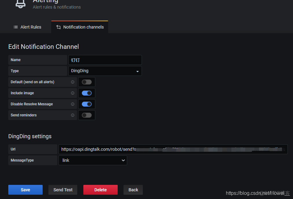 grafana alert rule告警频率 grafana短信告警_运维_12