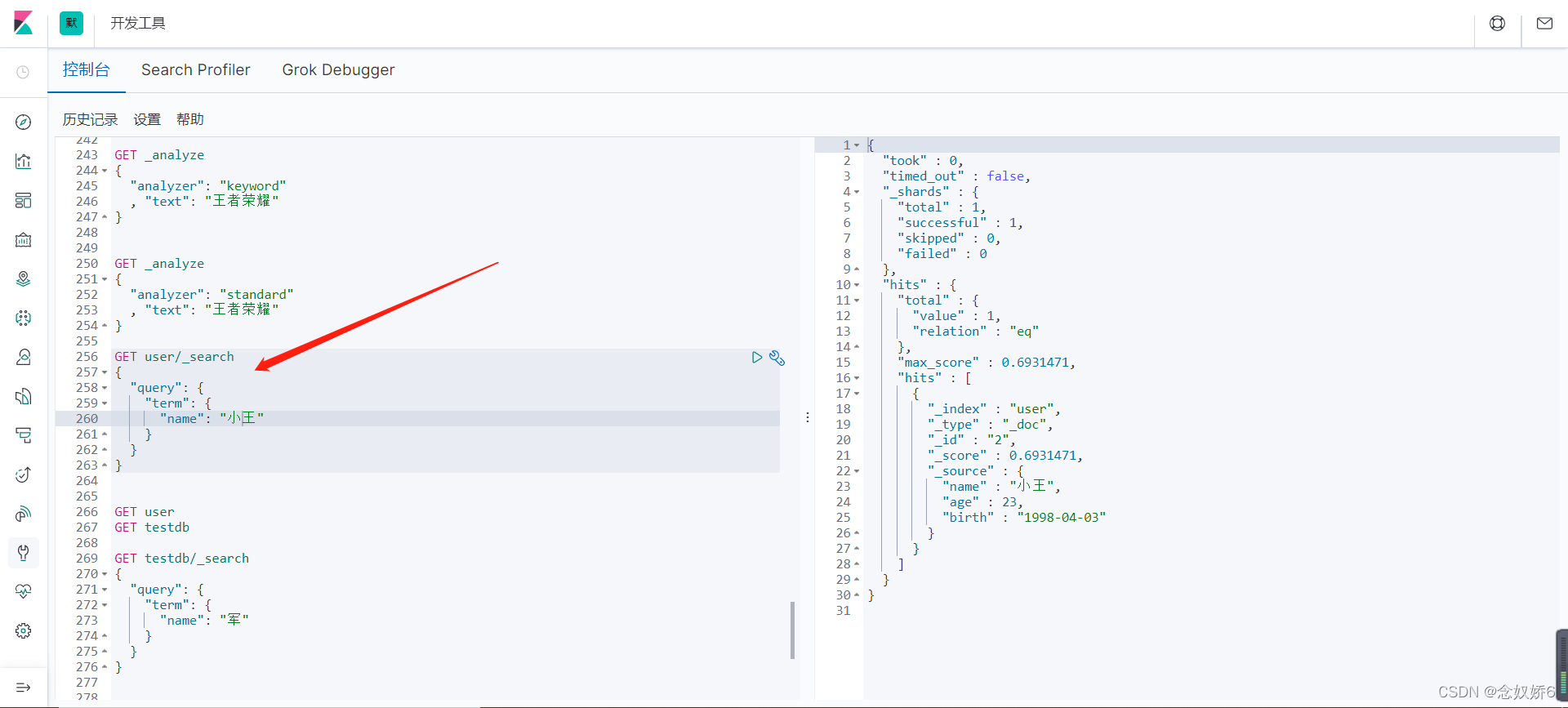 es text 大小写 分词 es如何分词_Kibana_21