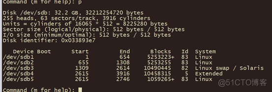 centos 查看机器序列号 centos怎么查硬盘序列号_柱面_10