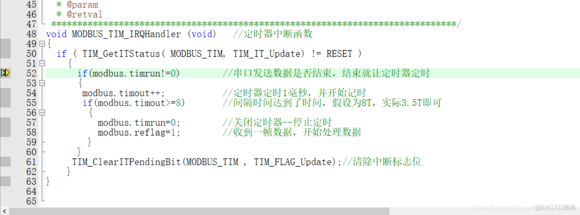 移植freemodbus文件 libmodbus移植stm32_stm32